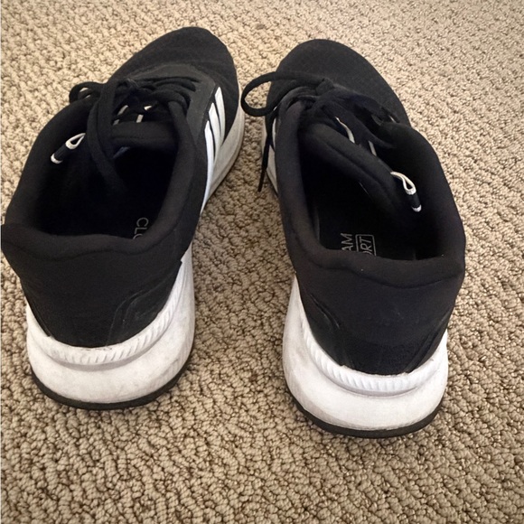Adidas Black Sneakers with White Stripes - Picture 8 of 10